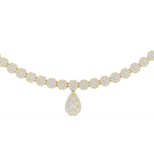 Twilight Gleam Diamond Necklace