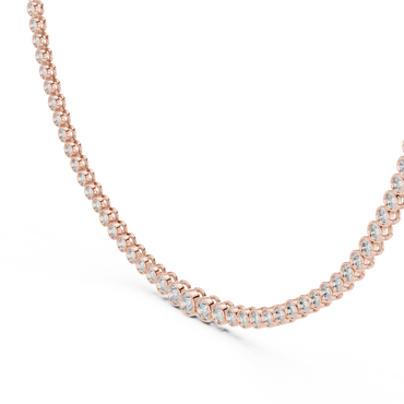 Queen’s Flame Diamond Necklace