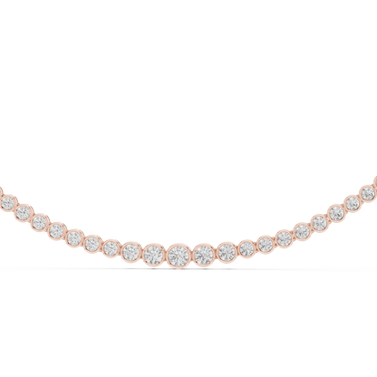 Queen’s Flame Diamond Necklace