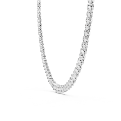 Queen’s Flame Diamond Necklace