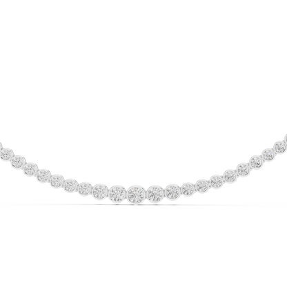 Queen’s Flame Diamond Necklace