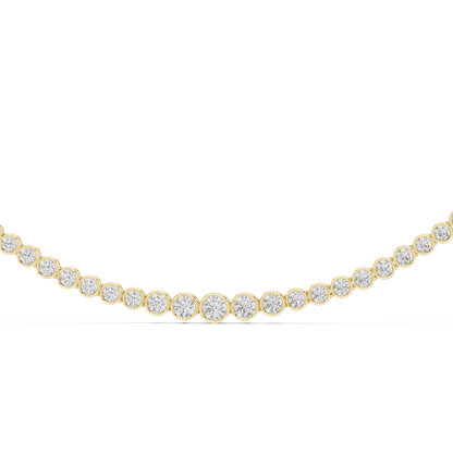 Queen’s Flame Diamond Necklace