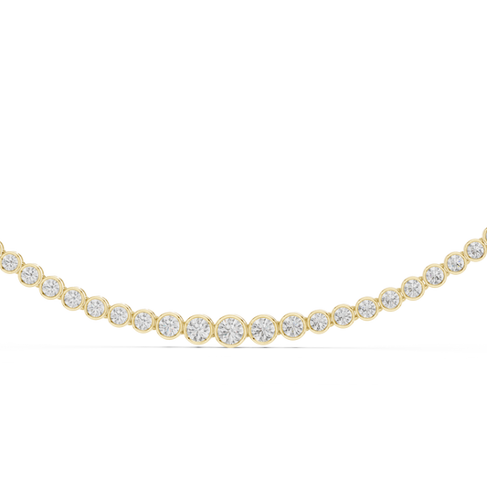 Queen’s Flame Diamond Necklace