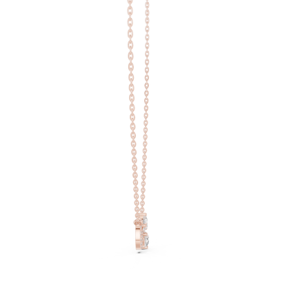 Crystal Dawn Infinity Diamond Pendant
