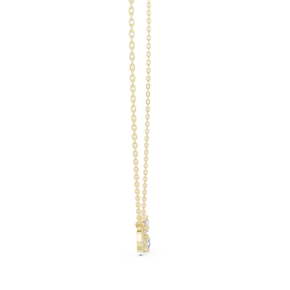 Crystal Dawn Infinity Diamond Pendant