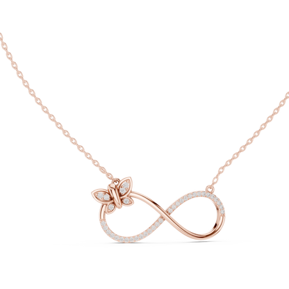 The Infinity Diamond Pendant