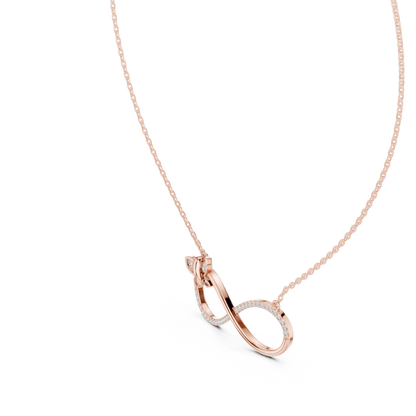 The Infinity Diamond Pendant