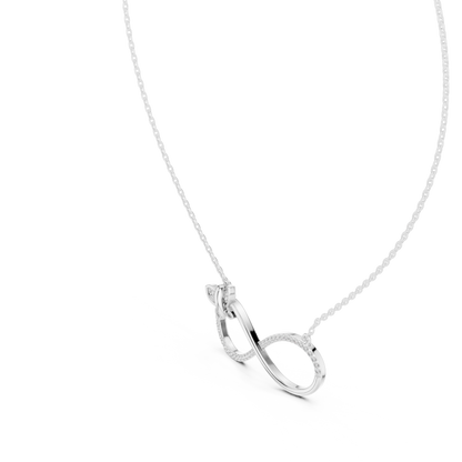 The Infinity Diamond Pendant
