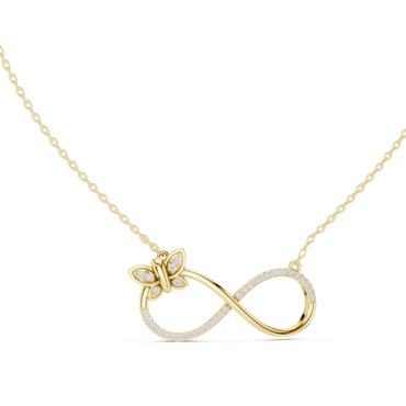The Infinity Diamond Pendant