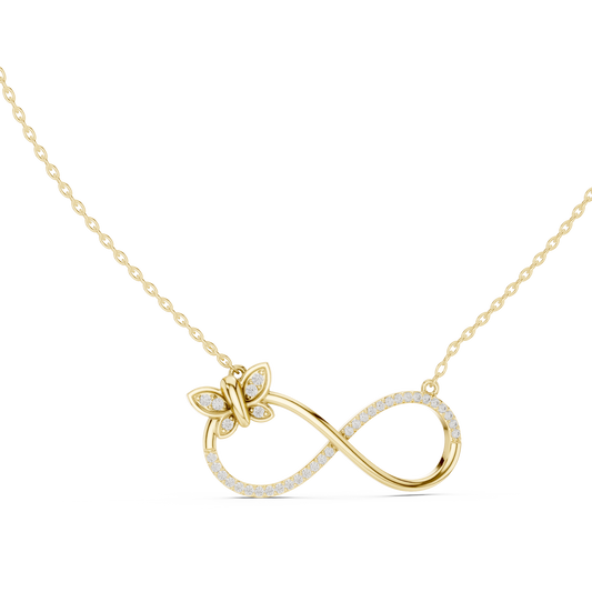 The Infinity Diamond Pendant