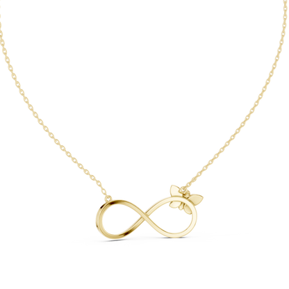 The Infinity Diamond Pendant
