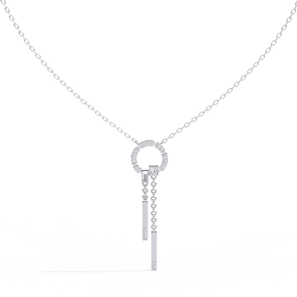 Luna Aurea Diamond Necklace