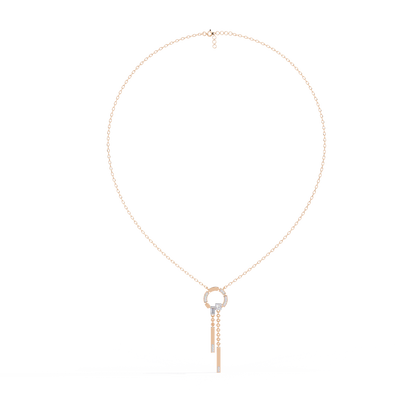 Luna Aurea Diamond Necklace