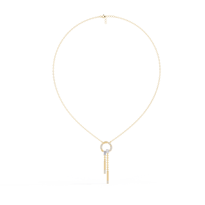 Luna Aurea Diamond Necklace