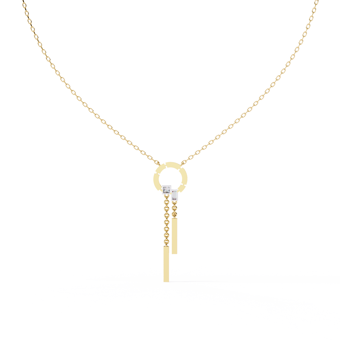 Luna Aurea Diamond Necklace