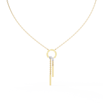 Luna Aurea Diamond Necklace