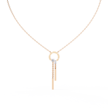 Luna Aurea Diamond Necklace