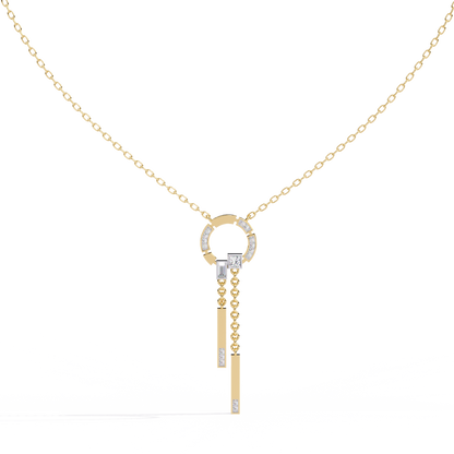 Luna Aurea Diamond Necklace