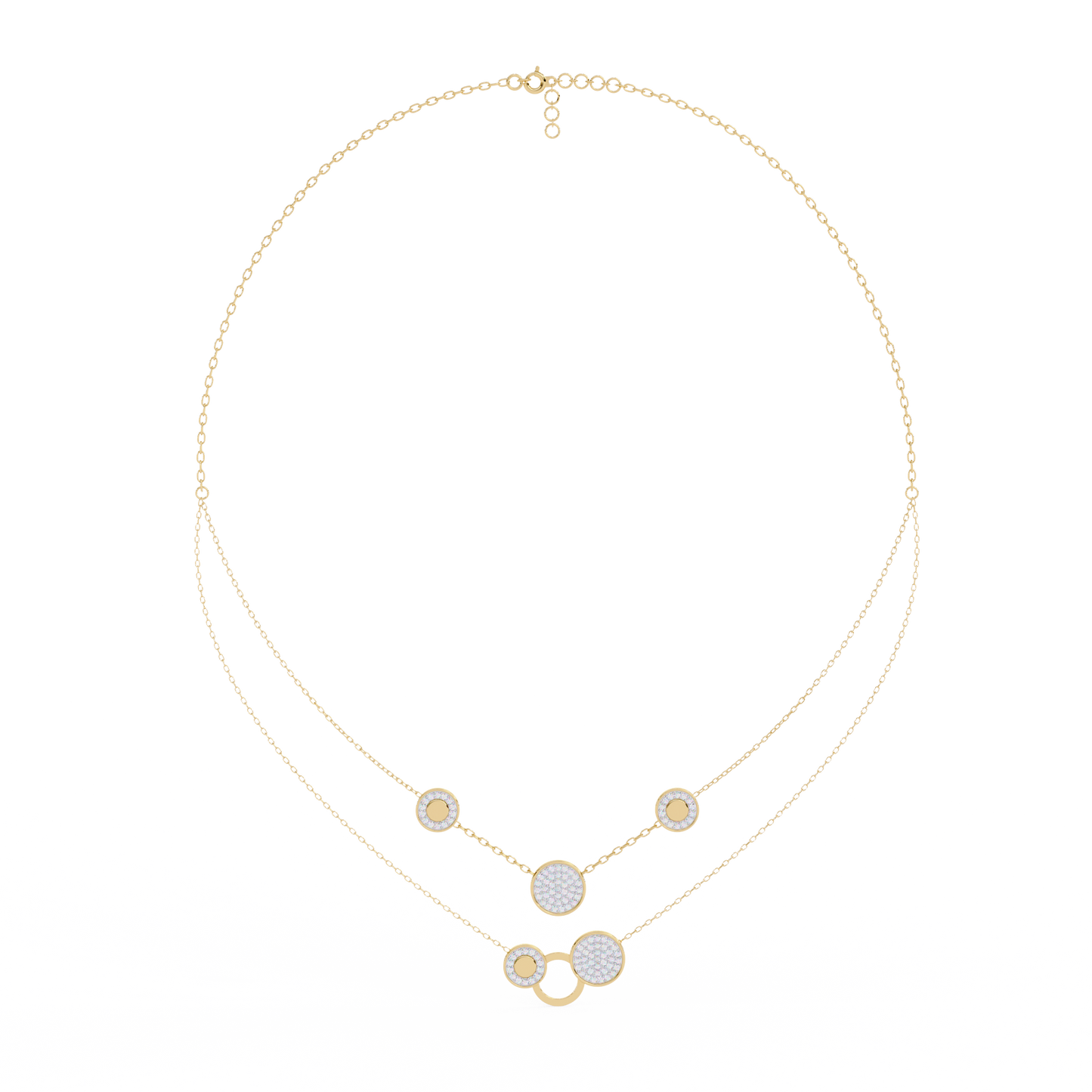 Astra Lume Diamond Necklace