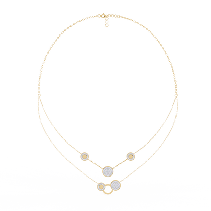 Astra Lume Diamond Necklace
