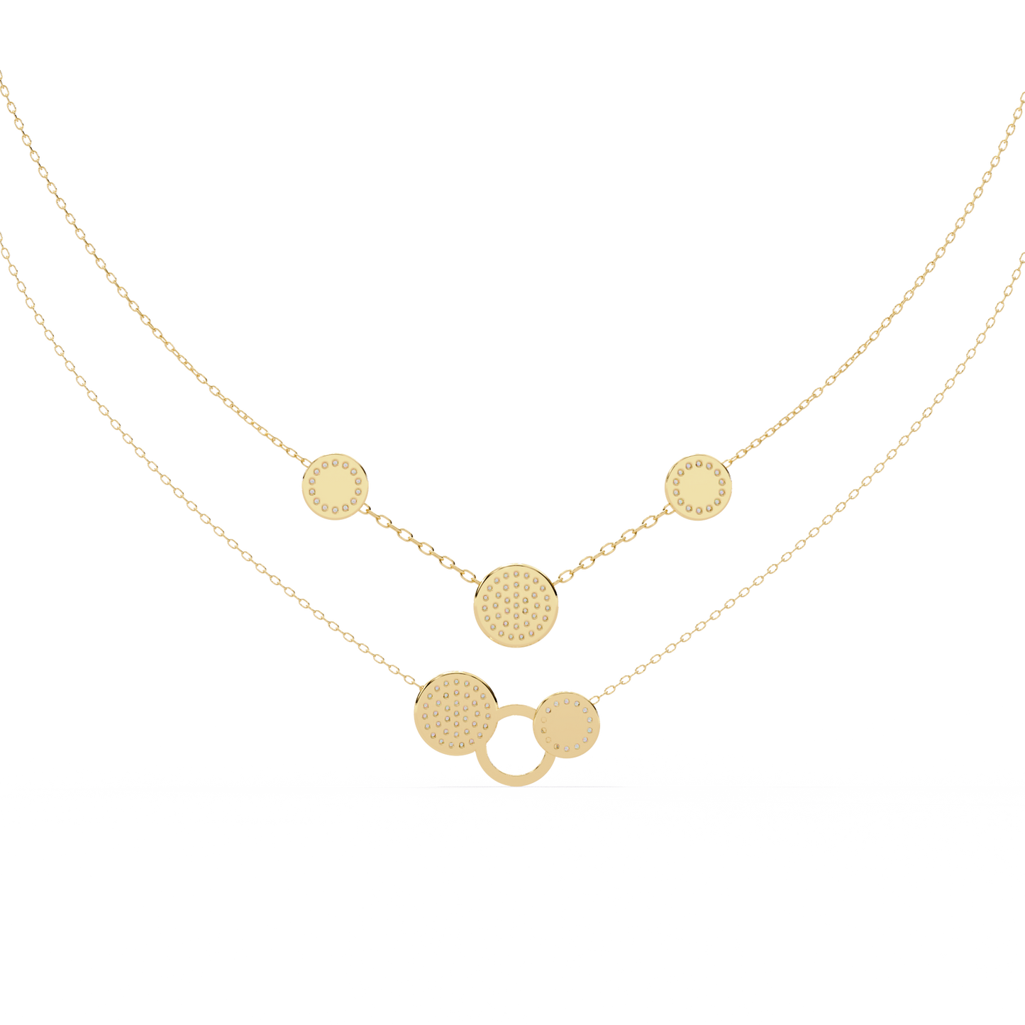 Astra Lume Diamond Necklace