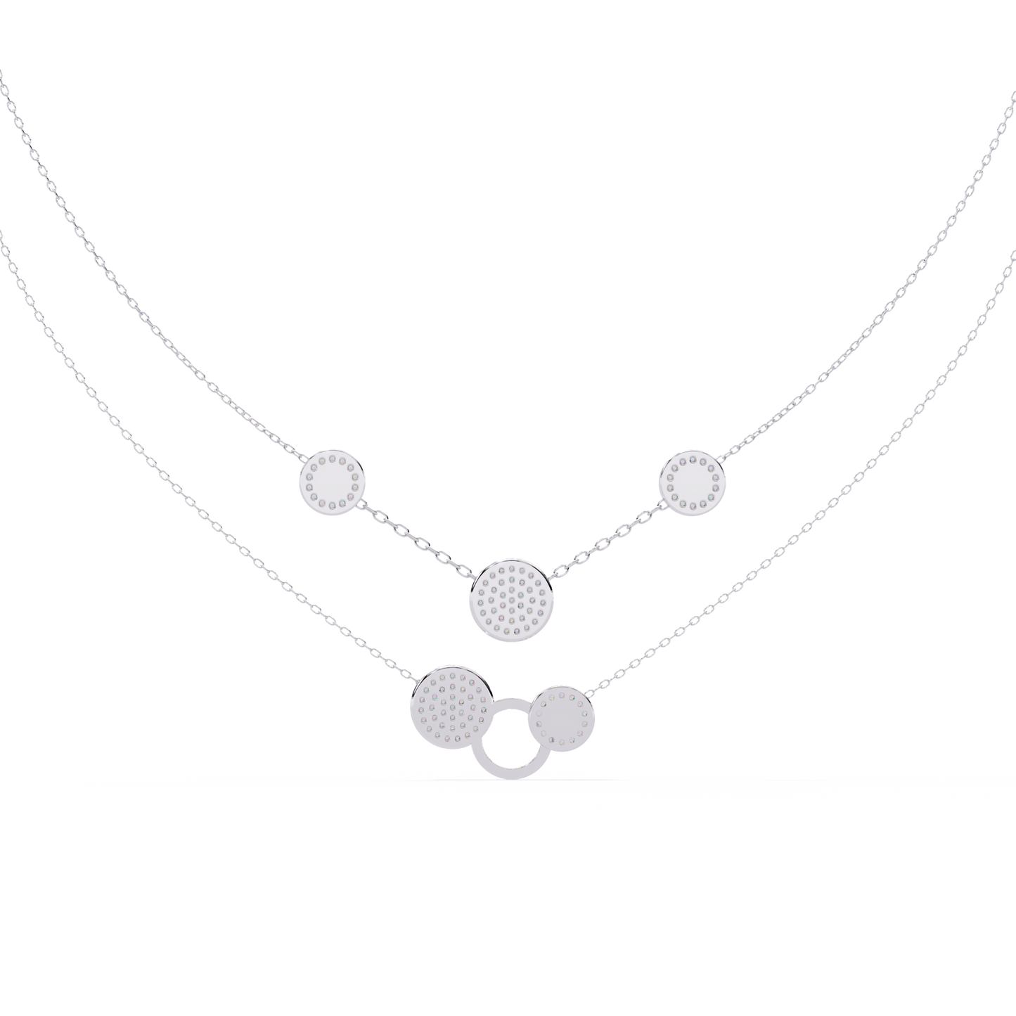 Astra Lume Diamond Necklace