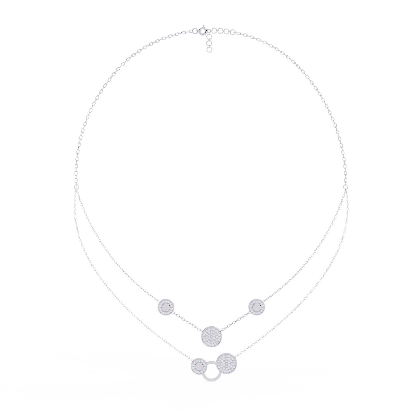Astra Lume Diamond Necklace