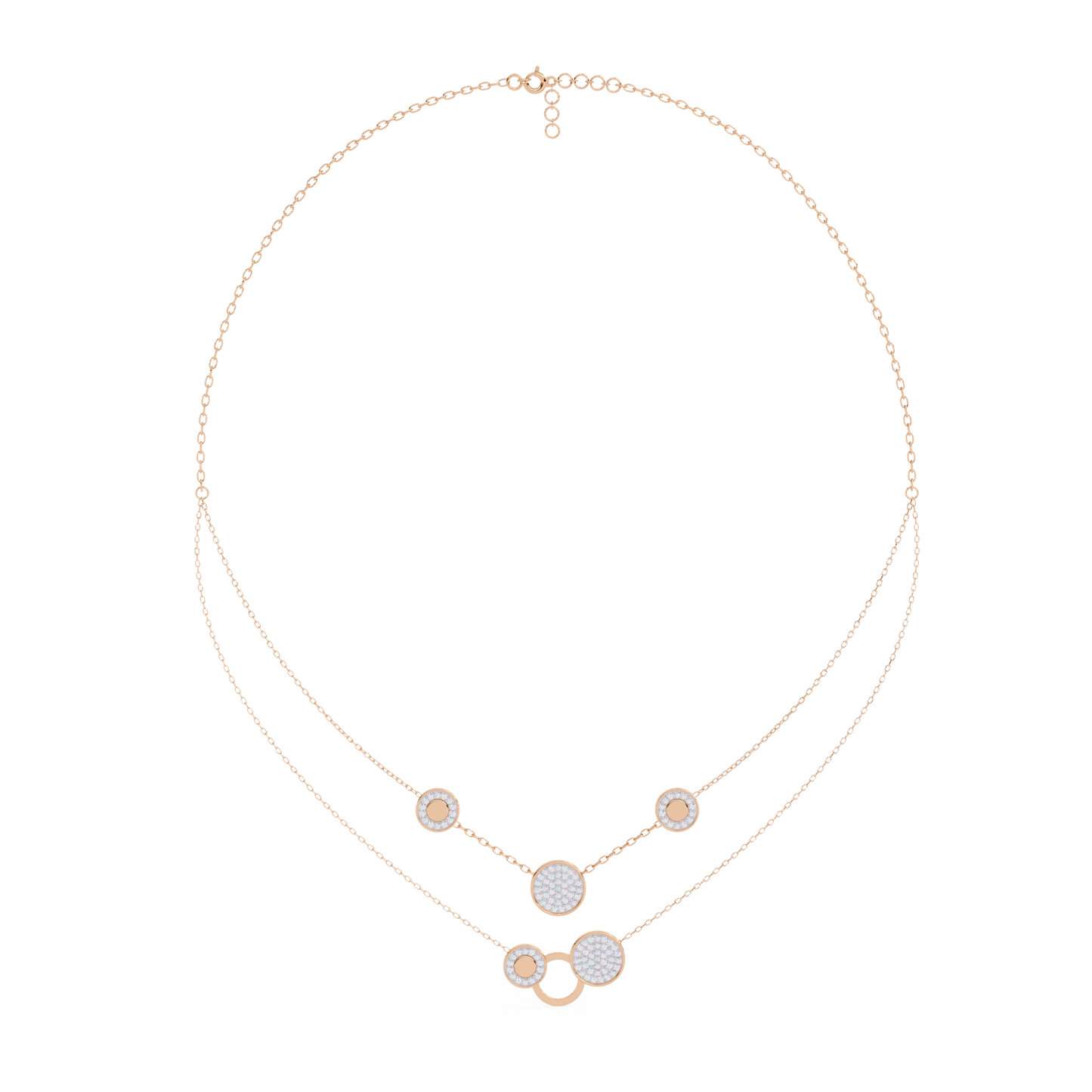 Astra Lume Diamond Necklace