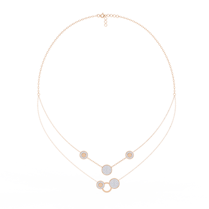 Astra Lume Diamond Necklace