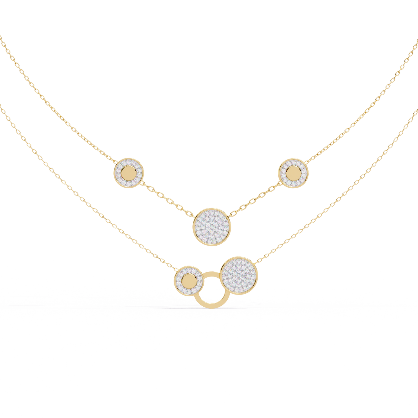 Astra Lume Diamond Necklace