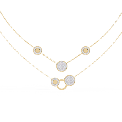 Astra Lume Diamond Necklace
