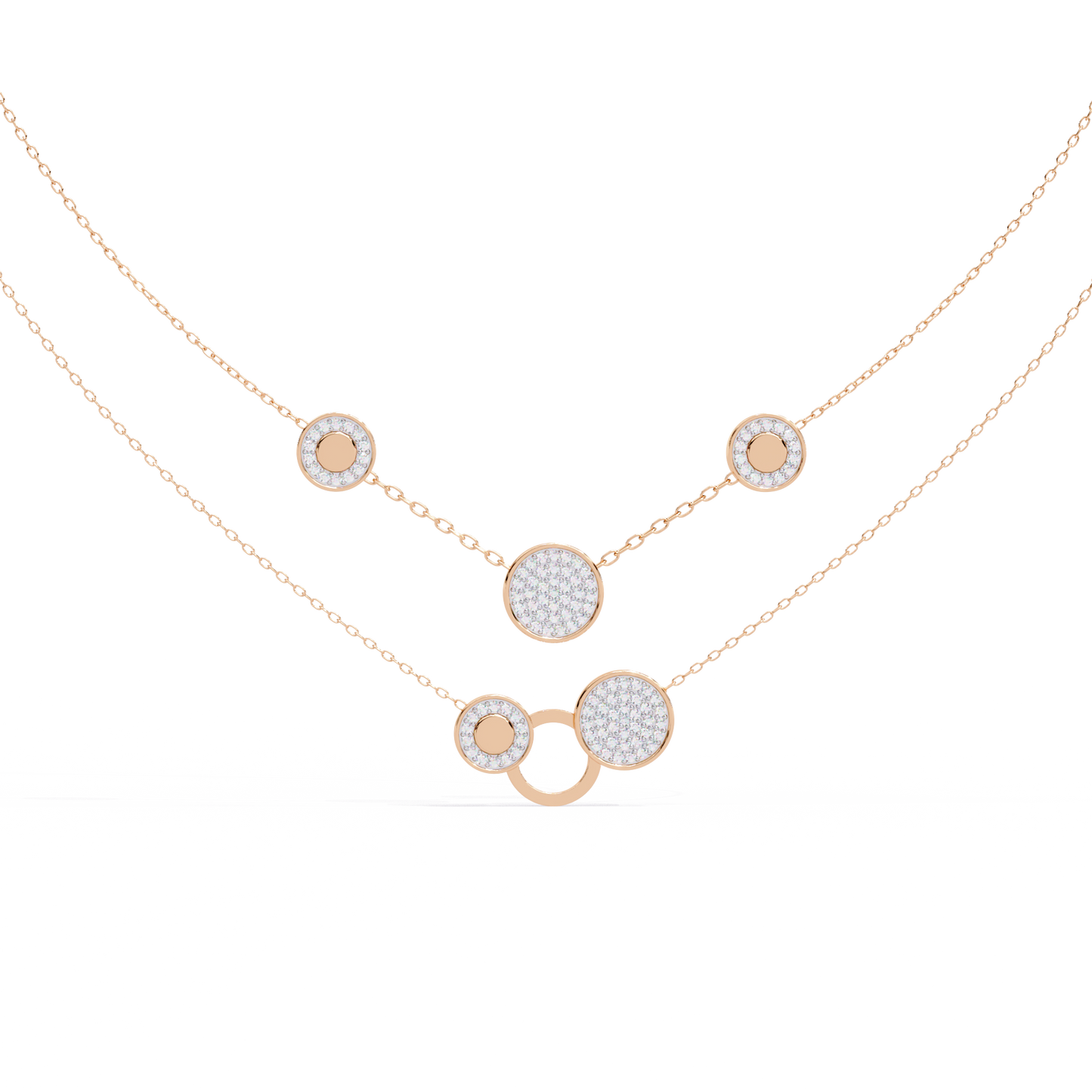 Astra Lume Diamond Necklace