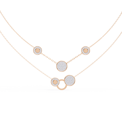 Astra Lume Diamond Necklace