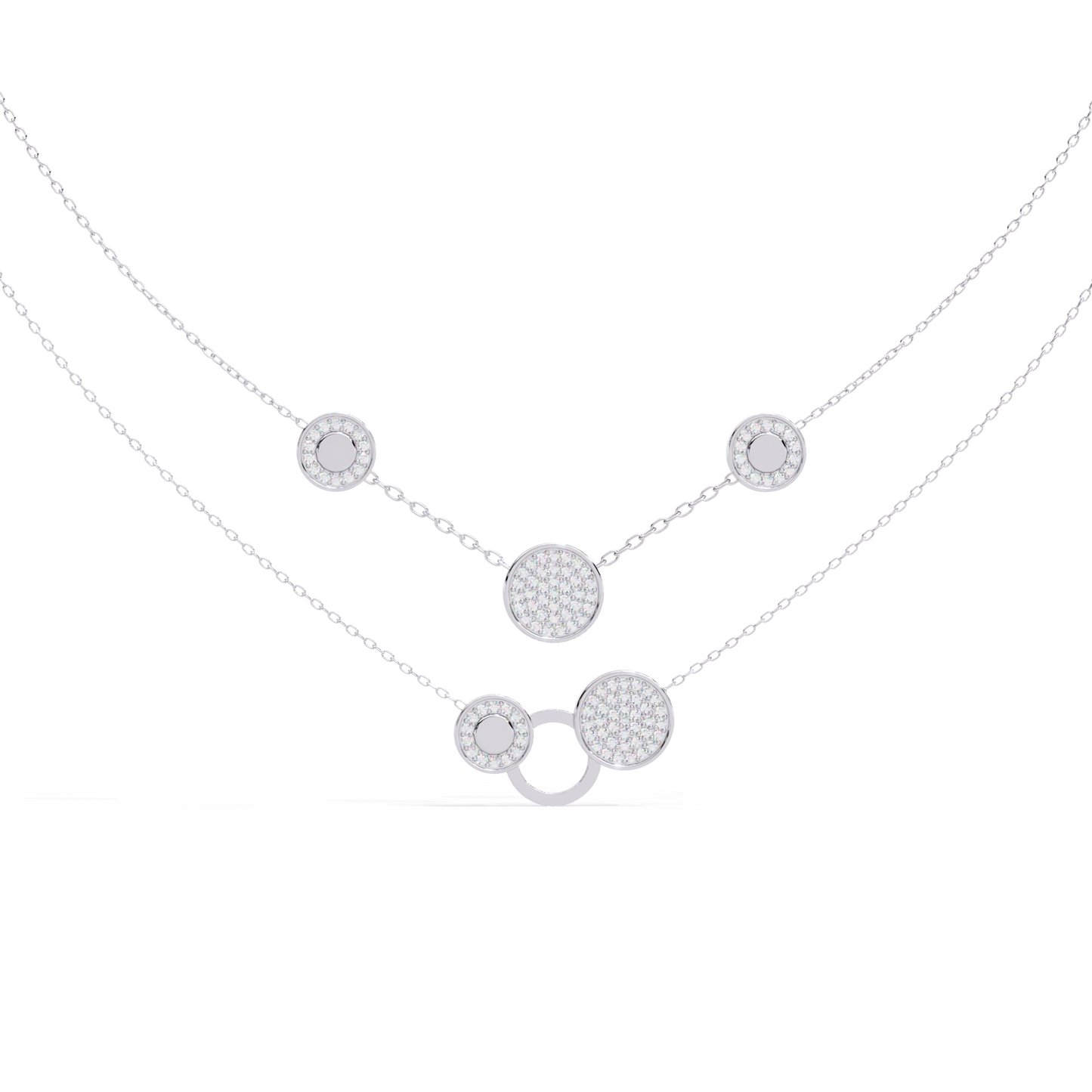 Astra Lume Diamond Necklace