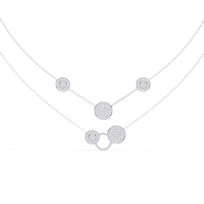 Astra Lume Diamond Necklace