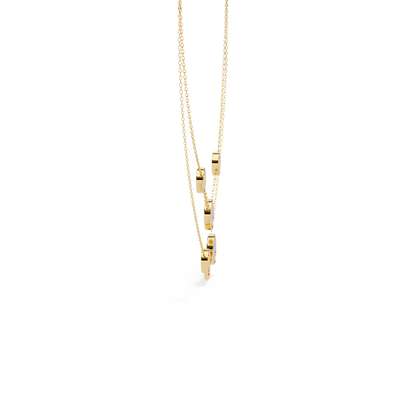 Astra Lume Diamond Necklace