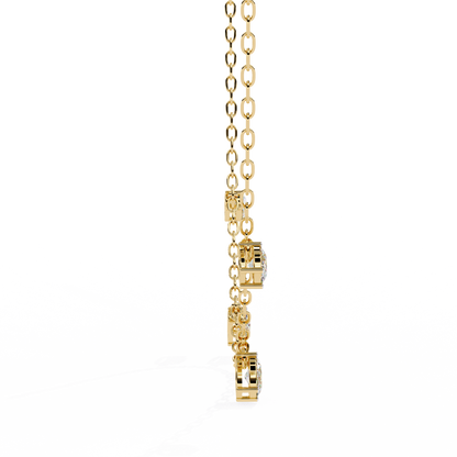 Vela Noire Diamond Necklace