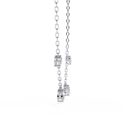 Vela Noire Diamond Necklace