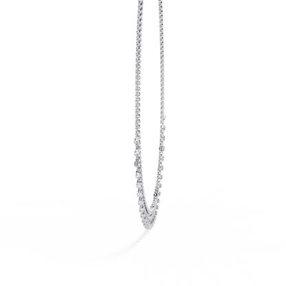 Lyra Blanc Diamond Necklace