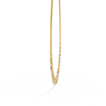 Lyra Blanc Diamond Necklace