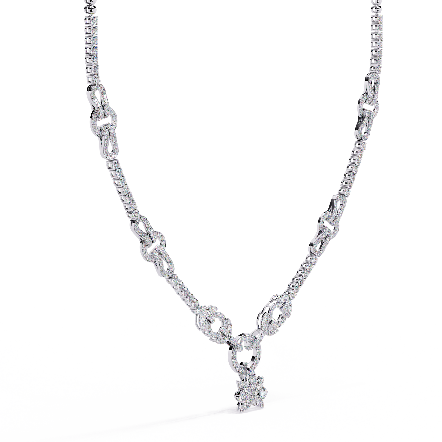 Aurelle Vio Diamond Necklace
