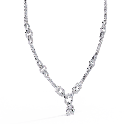 Aurelle Vio Diamond Necklace