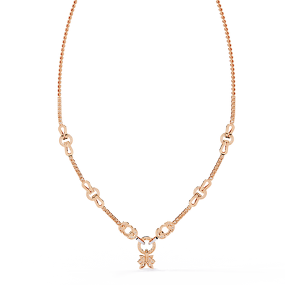 Aurelle Vio Diamond Necklace