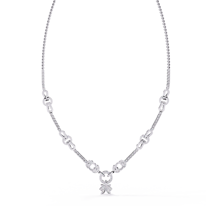 Aurelle Vio Diamond Necklace