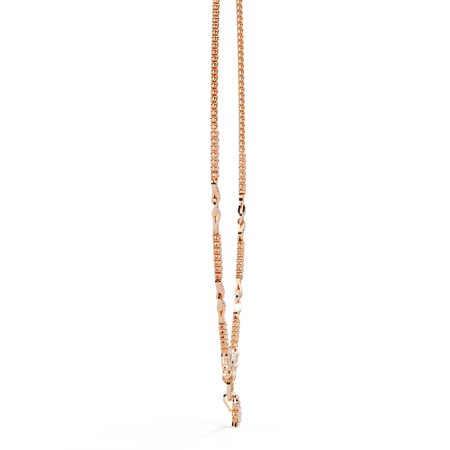 Aurelle Vio Diamond Necklace