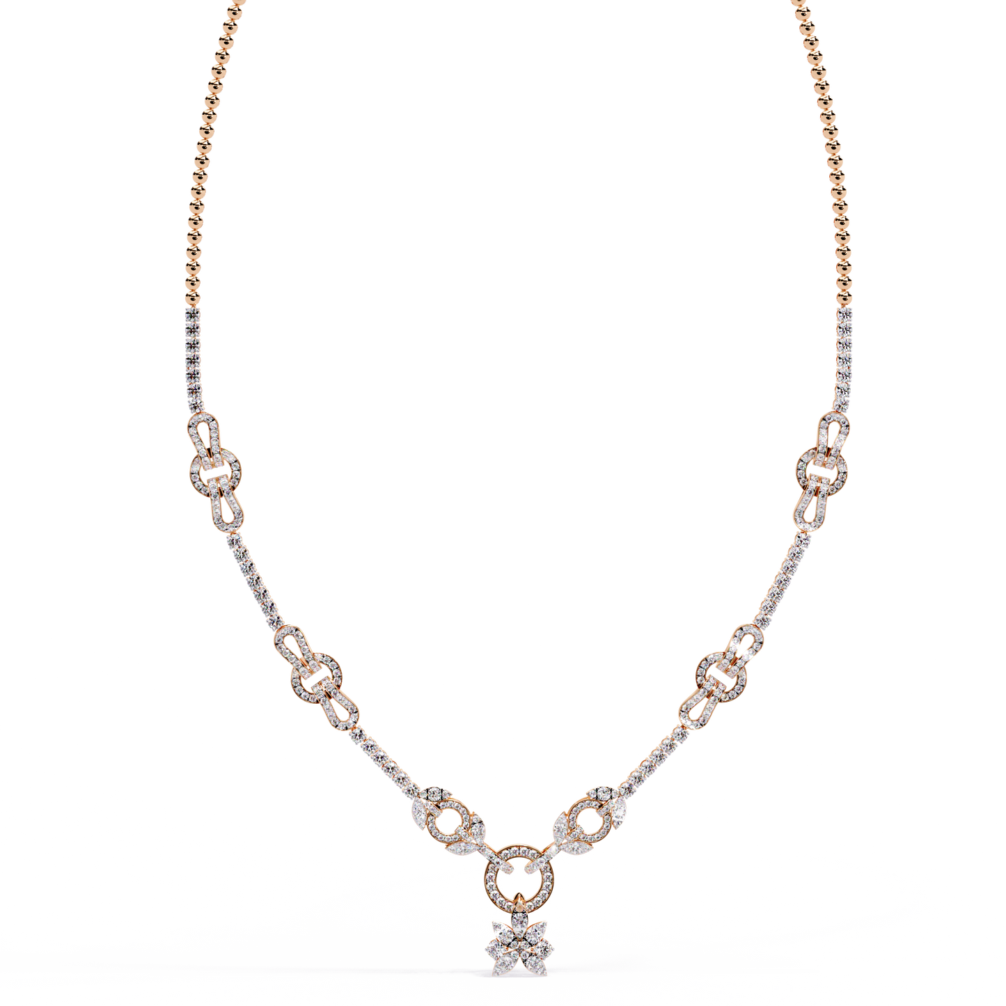 Aurelle Vio Diamond Necklace