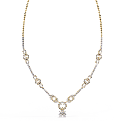 Aurelle Vio Diamond Necklace