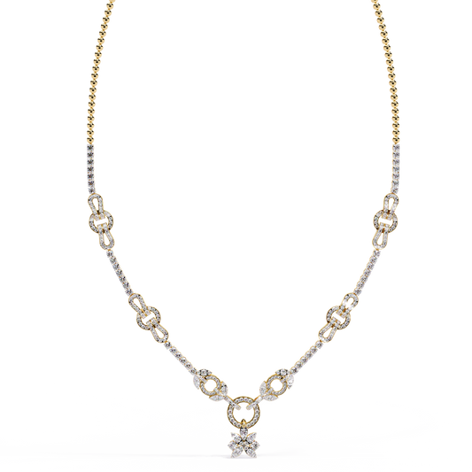 Aurelle Vio Diamond Necklace