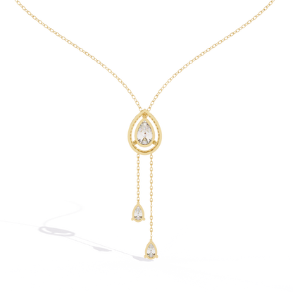 Enchanted Ember Diamond Necklace