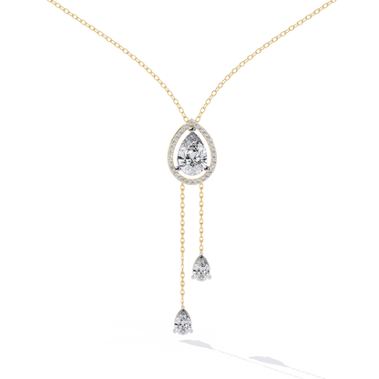 Enchanted Ember Diamond Necklace